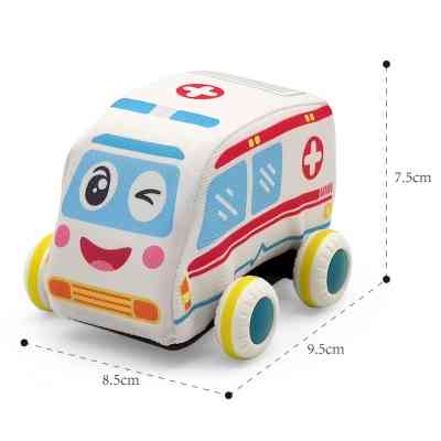 Развивающая игрушка Iggy Ziggy Мягкие машинки 2 шт (3858894675494) Винница