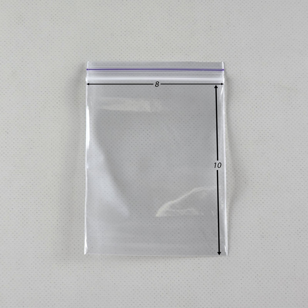 Пакет з замком zipp 8см 10см (100шт) Харків - фото 3