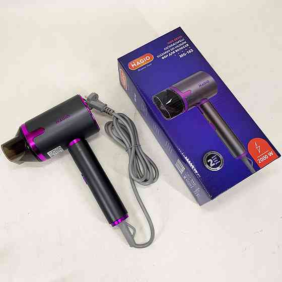 Фен з регулюванням температури для укладання, Жіночий професійний фен для укладання волосся VY-23 Івано-Франківськ