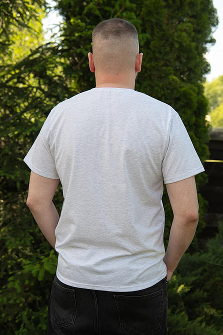 Вышиванка  мужская с коротким рукавом х/б  топ Киев - изображение 3