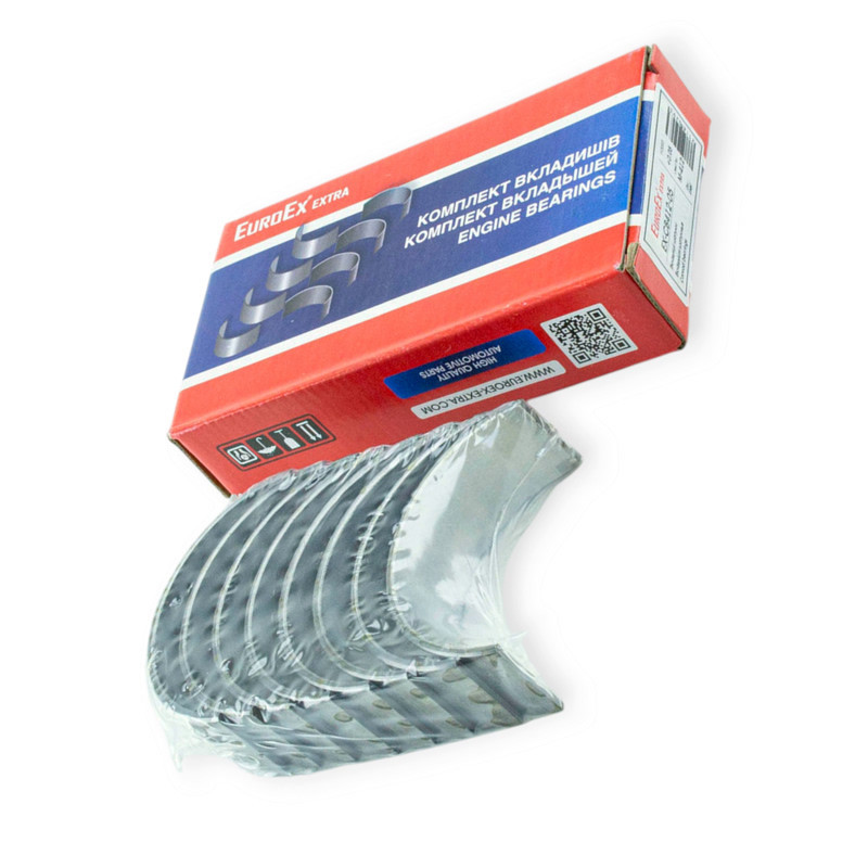 Вкладиші 0,05 шатун EX-CB412-05 Москвич Мукачево - фото 1