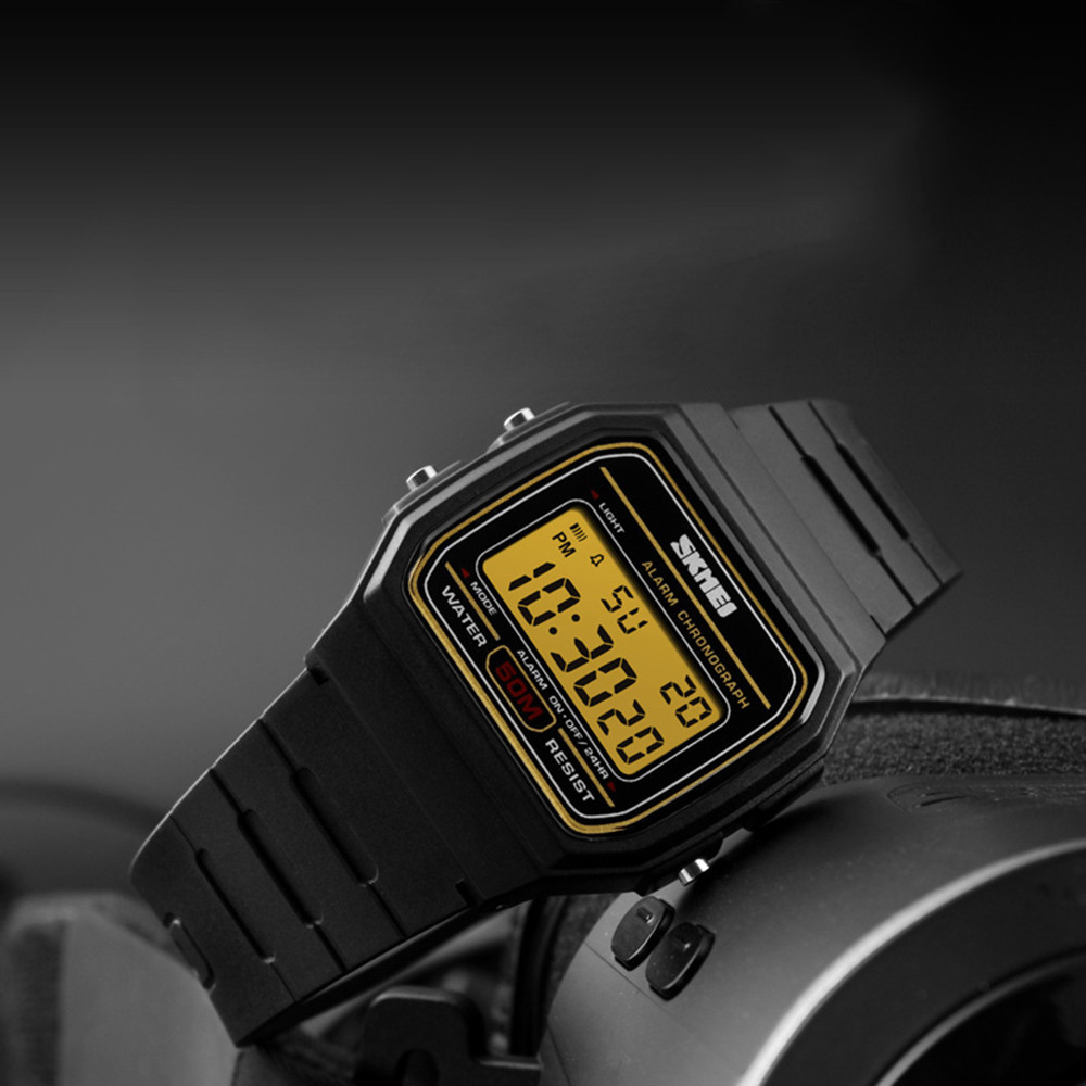 Skmei 1412BKGD Black-Gold SBR Киев - изображение 4