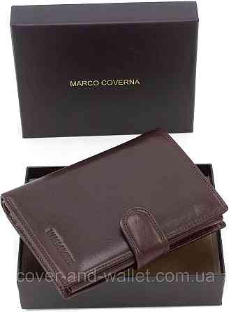 Элитный мужской портмоне с отделением для документов Marco Coverna B047-808 2 Київ