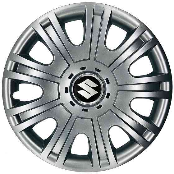Автомобильные модельные колпаки R15 Suzuki 319 4шт, SJS, серебряные Киев