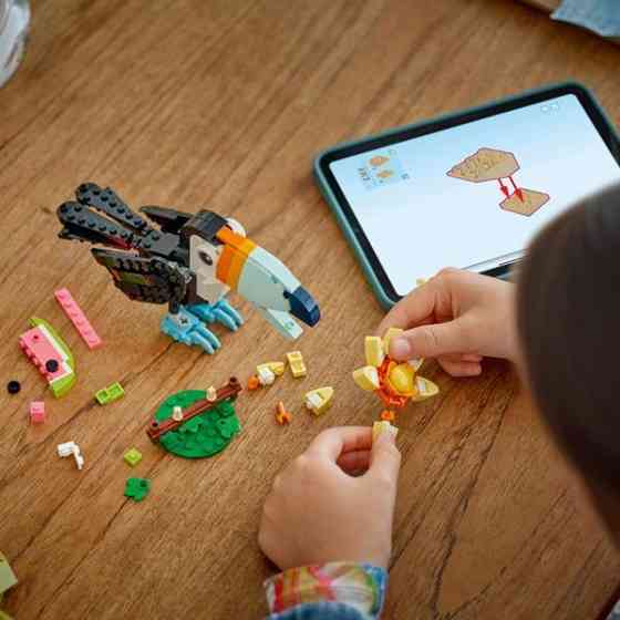 Конструктор LEGO Creator Дикі тварини Тропічний тукан 225 деталей (31173) Харків