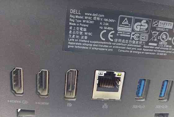 Моноблок DELL OptiPlex 7460 Core i5-8gen/DDR4 8Gb/SSD M.2 NVMe 256Gb. Київ