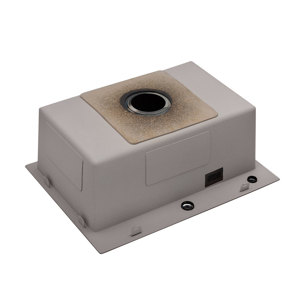 Кухонная мойка с нержавеющей стали Kroner KRP Derby - 58х43HM PVD (2,5/0,5) черная Киев - изображение 8