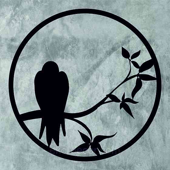 Декоративное настенное Панно «Ворон», Декор на стену Киев