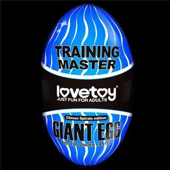 Мастурбатор - Traning Master Giant Egg Masturbator Blue Sex Aura Київ