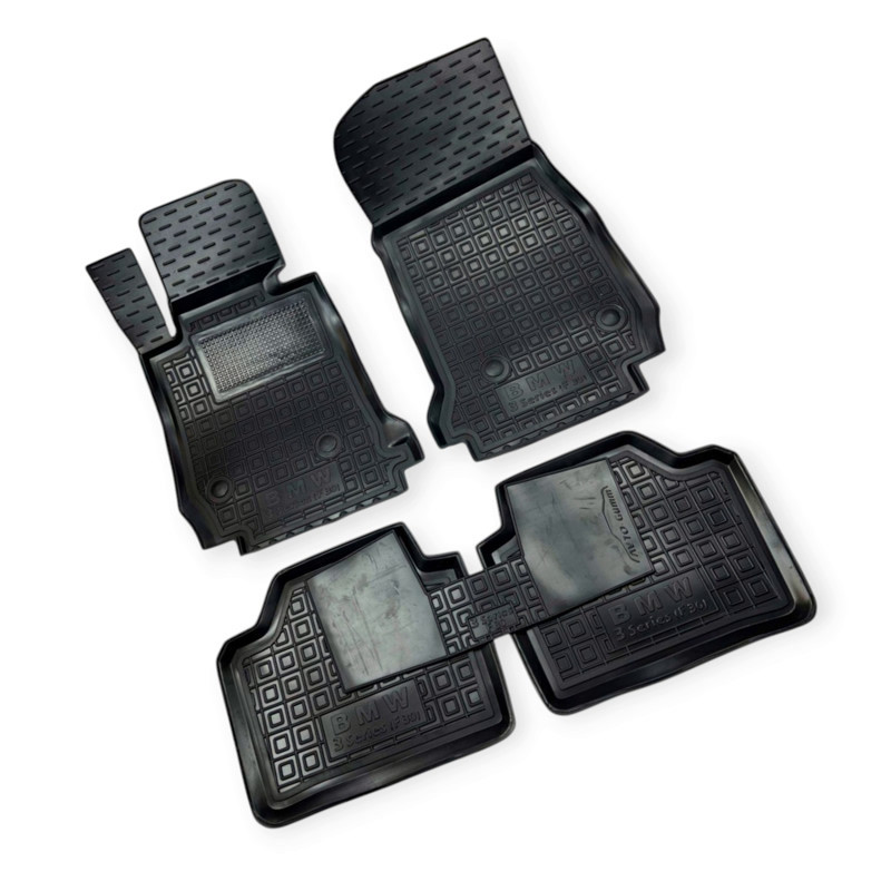 Килимки BMW 3 f30, f31 2010 -> борт 2,5 см, з перемичкою салону Мукачево - фото 1