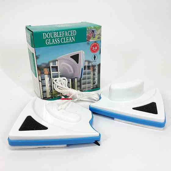 Щітка магнітна для миття скла з двох сторін Doublefaced Glass Clean KL-54 Івано-Франківськ