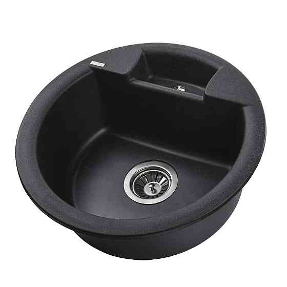 Гранітна мийка Globus Lux GURON графіт 480 мм-А0001 Київ