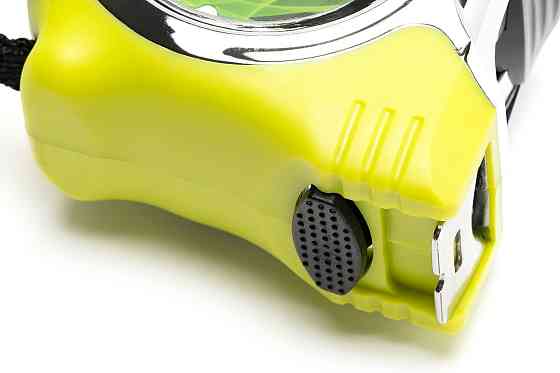 WERTVOLL Рулетка WERTVOLL 8 м×25 мм фіксатор полотна кнопка STOP покриття TPR нейлонове покритт Київ