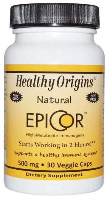 Эпикор для имунитета Healthy Origins EpiCor 500 мг 30 капсул Киев - изображение 1