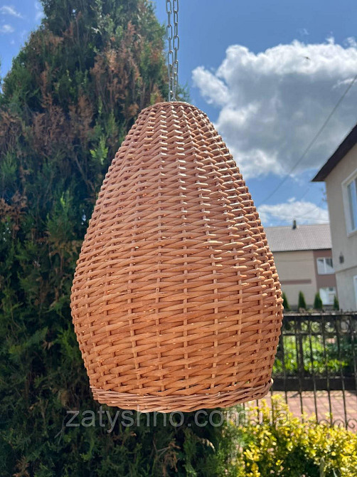 Красивая плетеная люстра Киев - изображение 9