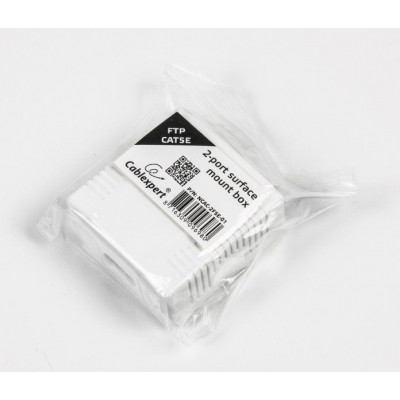 Комп'ютерна розетка Cablexpert RJ45x2 FTP, cat.5e (NCAC-2F5E-01) Вінниця - фото 4