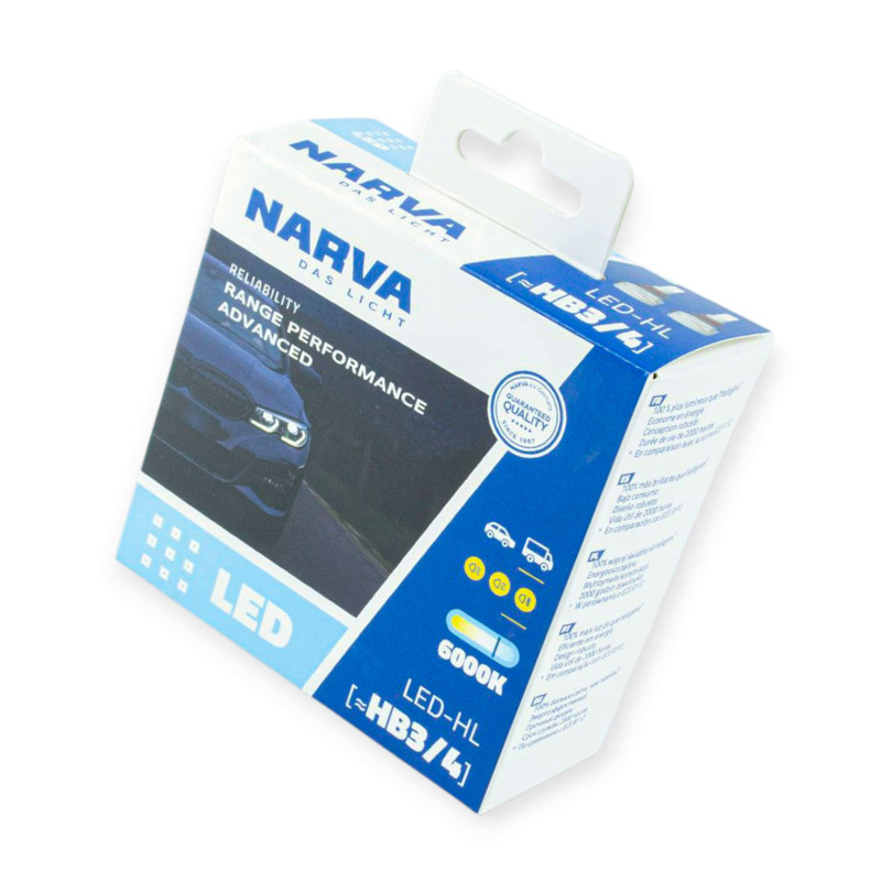 Автолампа HB3, HB4 12V-24V RPA 6500K 19W NARVA LED Мукачево - фото 1