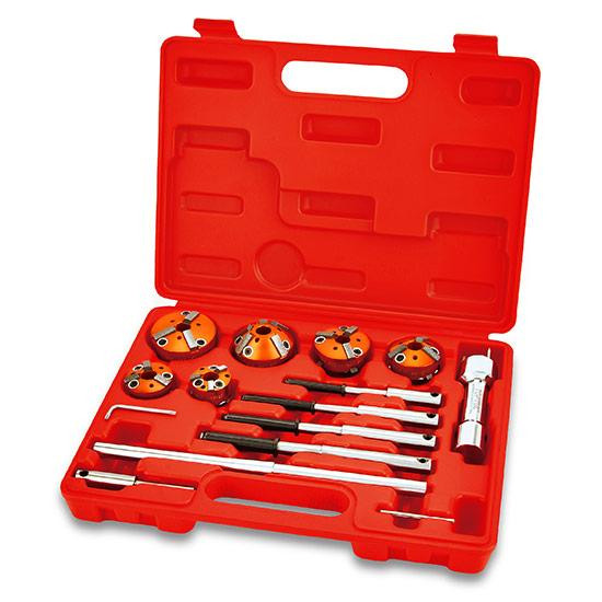 Набор фрез регулируемых (шарошки) для седел клапанов ДВС 15ед.  TOPTUL JGAI1502 Одесса - изображение 1