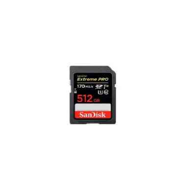 Карта памяти SanDisk 512GB SD class 10 UHS-I U3 V30 Extreme (SDSDXVV-512G-GNCIN) Винница