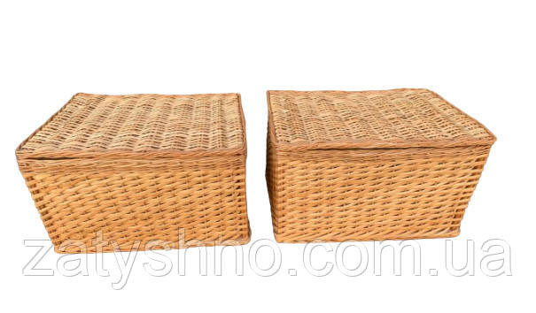 Ящик плетений з кришкою Київ - фото 1