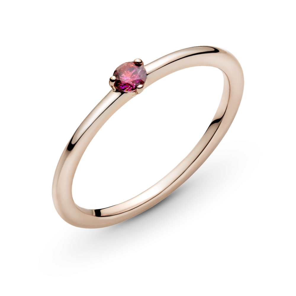 Срібна каблучка   з червоним камінцем 189259C01 MasterSem Київ - фото 4