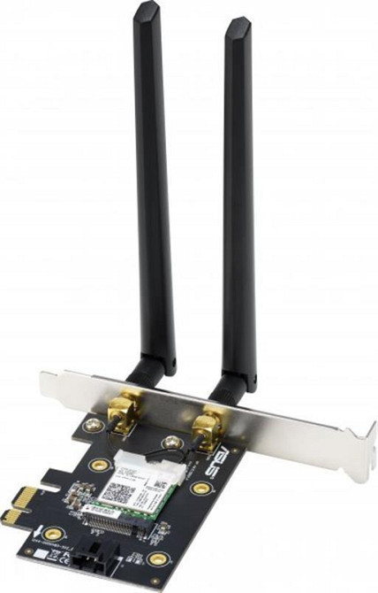 Бездротовий адаптер Asus PCE-AX1800 (AX1800, Bluetooth 5.2, WPA3, MU-MIMO, 2 зовнішні антени) ( PCI Express ) Харків - фото 4