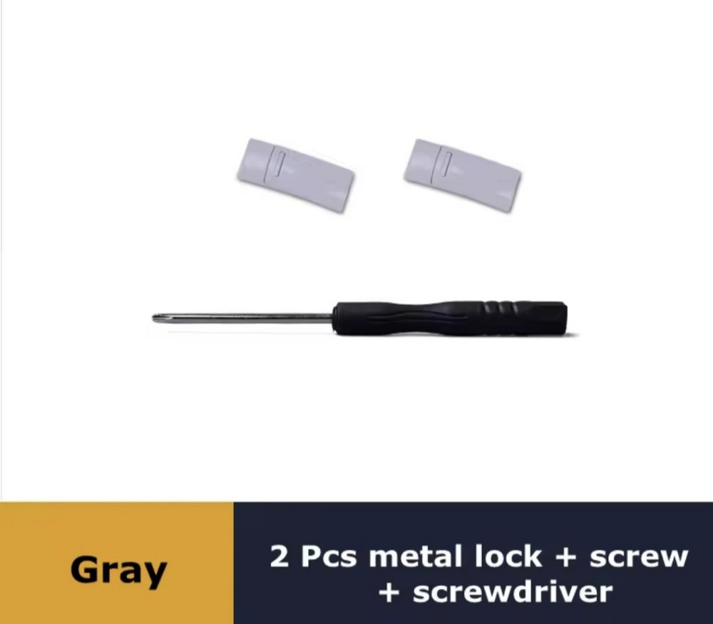 Застібка для шнурків магнітна  металева Сміла - фото 1