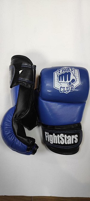 ММА Рукавички М-1 M шкіра Вишневе - фото 2