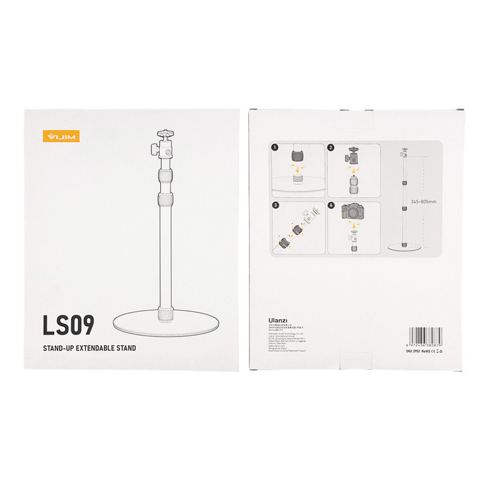 Штатив-держатель Ulanzi Vijim STAND-UP EXTENDABLE STAND (UV-2952 LS09) Киев - изображение 2