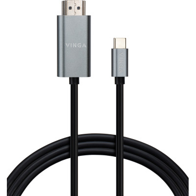 Кабель мультимедийный USB-C to HDMI M 1.5m V1.4 4K30Hz Vinga (VCPVCCH1415) Винница - изображение 1