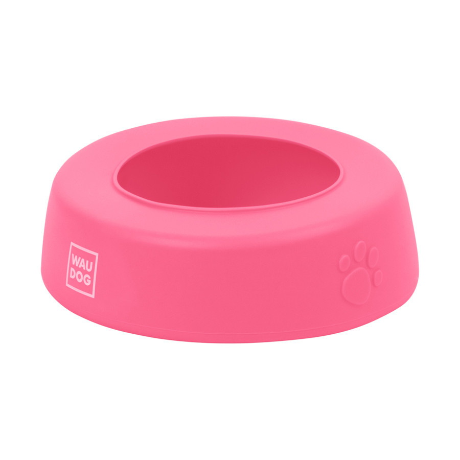 Миска-непроливайка WAUDOG Silicone 1 л розовый Киев - изображение 3