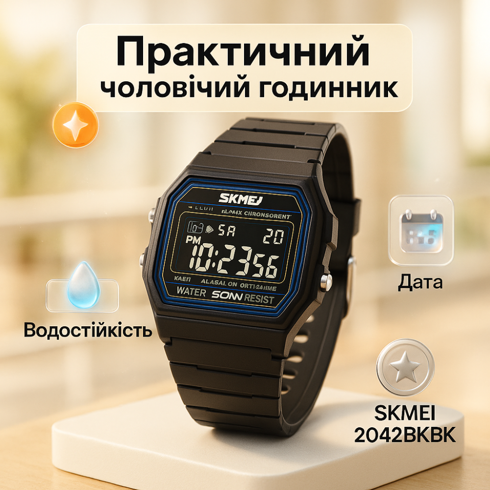 Армейский наручные часы с таймером SKMEI, Новые командирские часы Армейские наручные для мужчины BC-59 Львов - изображение 3