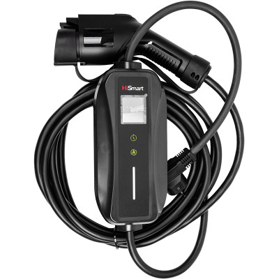 Зарядний пристрій для електромобіля HiSmart Type 1-Schuko (220V), 6-16A, 5 м (EV200849) Вінниця - фото 1