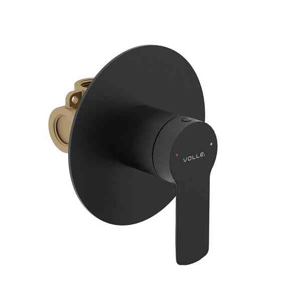 Змішувач прихованого монтажу VOLLE LIBRA de la noche для душу чорний Київ