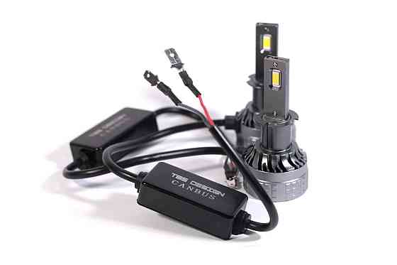 Комплект світлодіодних ламп TBS Design T8 PRO H3 12-24 V 110 W Pk22s 11000 lm 6000 K Харків