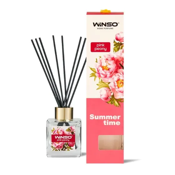 Аромадиффузор с палочками WINSO 539920 – серия Summer Time, аромат Pink Peony Ковель