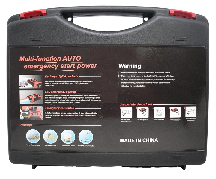 Пуско-зарядний пристрій Jumpstarter з акумулятором 99800 mAh Вінниця - фото 11