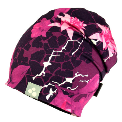 Шапка дитяча Huppa JONAH 88430000 бордовий з принтом S (4741468856025) Вінниця - фото 1