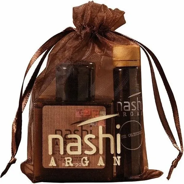 Дорожній набір для волосся Nashi Argan Travel Set 30ml/30ml/5ml Слов'янськ - фото 1