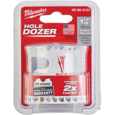 Коронка Milwaukee Bi-Metal 46 мм (49560107) Винница - изображение 2