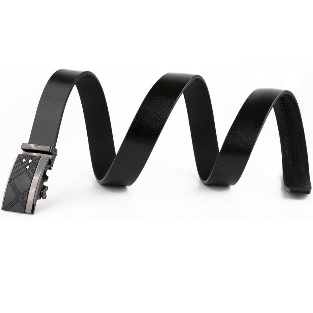 Ремінь чоловічий з ромбами на пряжці Чорний (Vintage) Київ - фото 6