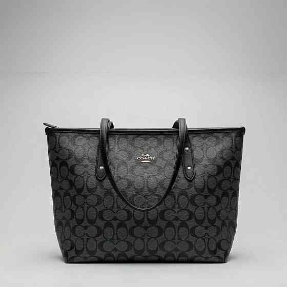 Женская сумка шоппер Coach City Tote серая (1386-3) Киев