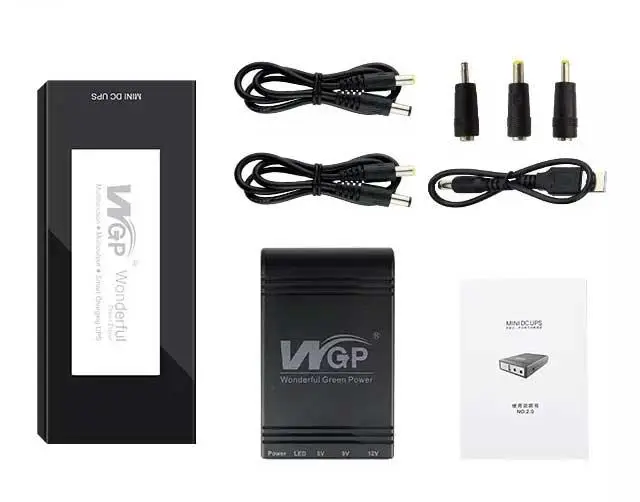 Источник бесперебойного питания Xoko WGP 8800mAh 5-12V (XK-WGP-8800) Черный Винница - изображение 11