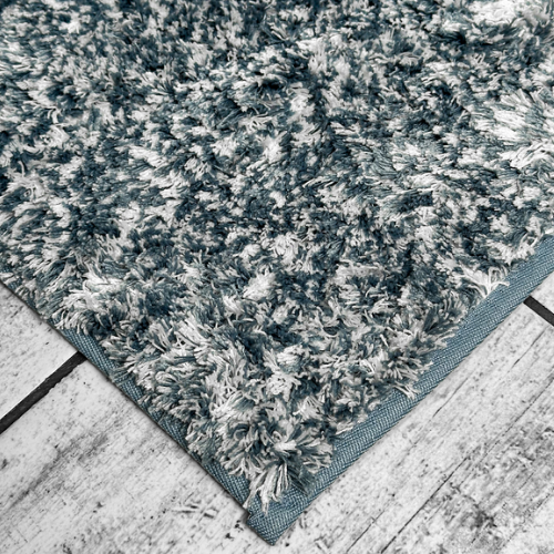 Килимок для ванної 60*50см Comfort синій поліестер Дариана Житомир - фото 3