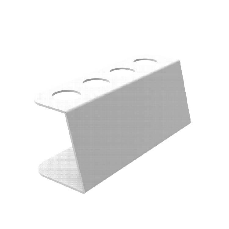 Подставка EKOSTAR для вафельного рожка на 4шт. Белая. Акрил 3 мм Киев - изображение 3