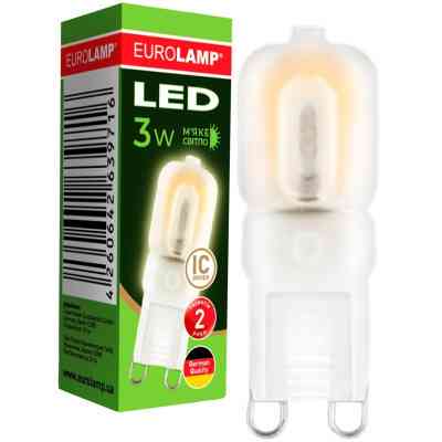 Лампочка Eurolamp LED G9 3W 3000K 220V (LED-G9-0330(220)) Винница