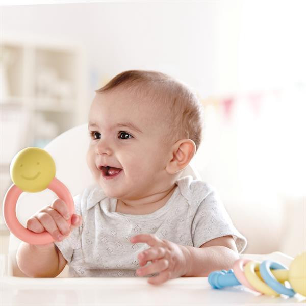 Брязкальце-прорізувач Hape Веселе колечко (E0025) Харків - фото 1