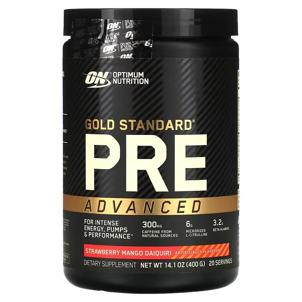 Gold Standard Pre Advanced (Strawberry Mango Daiquiri) 400 g Луцк - изображение 1