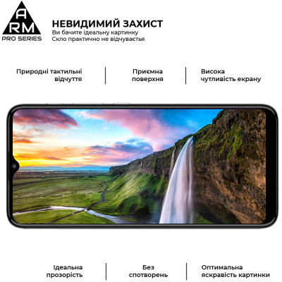 Скло захисне Armorstandart Pro Motorola E20 Black (ARM60530) Вінниця - фото 3