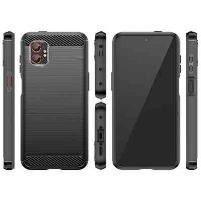 Чохол до мобільного телефона BeCover Carbon Series Samsung Galaxy XCover7 Pro SM-G766B Black (713559) Вінниця